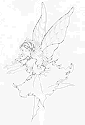 Black & White Picture, Copyright© 2004 Fairies World®