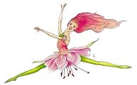 Black & White Fairy Drawing, Copyright© 2004 Fairies World®